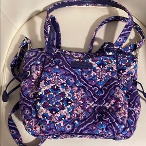 #119. Vera Bradley Purple Floral Women's Bag